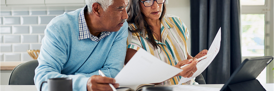 Financial expert reviewing collateral DNA reports